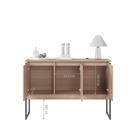 Buffet Elegante com 3 Portas Turim Montana Preto Buffet Elegante com 3 Portas Turim Montana Preto