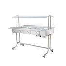 Buffet Estufa Aquecimento Carro Self Service Térmico 8 cubas Banho Maria 1/2 GN Ea8m Venâncio Buffet Estufa Aquecimento Carro Self Service Térmico 8 cubas Banho Maria 1/2 GN Ea8m Venâncio