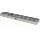 Buffet frio prbf-50 t vidro 5cubas gelox progas