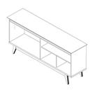Buffet Gaia 4 PT Off White e Nature