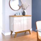 BUFFET IMCAL 2P CLASSIC OFF WHITE / NATURE Marca: Imcal