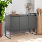 Buffet Industrial 3 Portas Rouxe