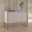Buffet Industrial Para Sala de Estar 3 Portas