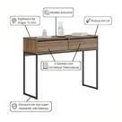 Buffet Luce Retro Madeira 2 Gavetas Estilo Industrial Affara