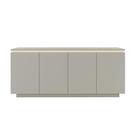 Buffet Luminus 4 Portas 1 Gaveta Interna Off White 1,84m