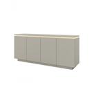 Buffet Luminus 4 Portas C-led Mavaular Off White