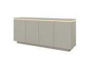 Buffet Luminus 4 portas C/Led - Mv - Rei de Casa