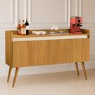 Buffet Lux 4 Portas Pés Palito - Diversas Cores - MJM Casa dos Móveis