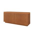 Buffet Lux 4 Portas Slow Motion C/Led 100%MDF COR:NATURALLE