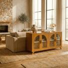 Buffet Mesa Apoio Lateral Murano Cinamomo/Off White