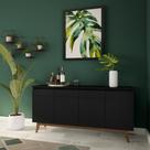 Buffet Milli 4 PT Preto