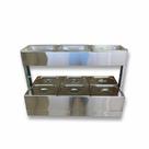 Buffet Misto Quente e Frio 9 Cubas 1/2 65mm ZPBFR09 Buffet Misto Quente e Frio 9 Cubas 1/2 65mm ZPBFR09