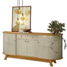 Buffet Mônaco 183cm 308140 Cumaru Opala Madetec Buffet Mônaco 183cm 308140 Cumaru Opala Madetec