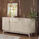 Buffet Mônaco Com Portas Calacata-off-white