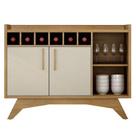 Buffet Para Sala De Estar Clara Cinamomo Off White - Valdemóveis