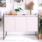 Buffet para Sala Industrial Manila Branco