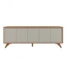 Buffet Premium 5 Portas Mavaular Naturalle-off White