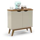 buffet prism 2 portas com prateleira luxo patrimar moveis