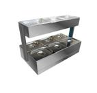 Buffet Quente e Frio 9 cubas Refrigerado 1/2 65mm ZPBFQF09