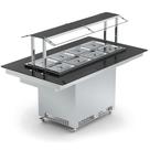 Buffet Refrigerado 1,75m 8 GNs 1/2 New Buffet NBRCF-8 Inox Refrimate - Iluminação LED