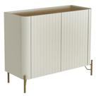 Buffet Sala De Jantar 2 Portas Brise 1 Gaveta Pés Industrial Dourado Naim I03 Luna Louro - Lyam Buffet Sala De Jantar 2 Portas Brise 1 Gaveta Pés Industrial Dourado Naim I03 Luna Louro - Lyam
