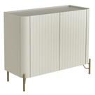 Buffet Sala De Jantar 2 Portas Brise 1 Gaveta Pés Industrial Dourado Naim I03 Luna - Lyam Buffet Sala De Jantar 2 Portas Brise 1 Gaveta Pés Industrial Dourado Naim I03 Luna - Lyam