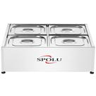 Buffet Salada de Bancada 4 Cubas SPL510BC Spolu