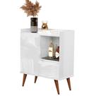 Buffet Status Retro 2 Portas Jm3 Móveis - Branca