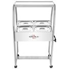 Buffet Térmico 4 Cubas SPL501 Spolu 220V