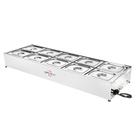 Buffet Térmico de Bancada Spolu 10 Cubas 127V SPL-513BC