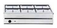 Buffet Térmico Ibet em Inox Banho Maria com 6 cubas 127V