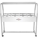 Buffet Termico Infantil SPL5O8IF 8 Cubas Inox 6L Cada 2500W 220V Spolu