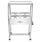 Buffet Térmico Spolu 4 Cubas 127V SPL-502