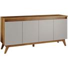 Buffet Viero Flip 4 Portas Sem Espelho MDP/MDF 76,6x156x41,5cm