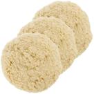 Buffing Pad TCP Global 100% lã, pacote de 8 polegadas com 3