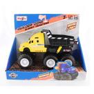 Builder Zone Quarry Monsters Dump Truck Amarelo Maisto 21194