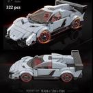 Building Block City Car Speed Champion Racer Goody Model
