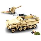 Building Block Toy Military Army WWII Half-Track Troop Carrier Building Block Toy Military Army WWII Half-Track Troop Carrier