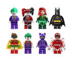 Building Block Toy Superhero montado em 8 peças para crianças de 3 anos ou mais