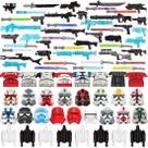 Building Blocks DWIU Military Figure Weapon Armor Kit 81 unidades