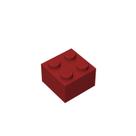 Building Brick TTEHGB TOY Classic 2x2 200 peças vermelho caqui