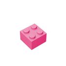 Building Brick TTEHGB TOY Classic 2x2 300 peças vermelho pêssego