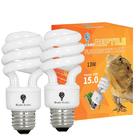 Bulbo de répteis Bluex Bulbs 13W Intense UVA UVB Light 15.0 UVB
