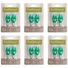 Bulbs Scentsationals verde de 15 W para aquecedor de cera Accent, pacote com 6 Bulbs Scentsationals verde de 15 W para aquecedor de cera Accent, pacote com 6