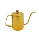 Bule Bico Fino Inox Gold Dourado 500ml 9107 Mimo Style