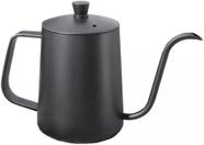 BULE BICO FINO PESCOÇO DE GANSO AÇO INOX MIMO STYLE 600ml PRETO