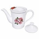Bule bico longo 650 ml ceramica decoração artesanal aleatório flores