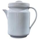 Bule Cafeteira Café, Chá, Leite 1,1L - Porcelana Branca