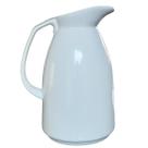Bule Cafeteira Café, Chá, Leite 1400ml - Estilo garrafa térmica - Porcelana Branca Importada