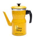 Bule Cafeteira Café Chá Leite Alumínio Bico Grande 1900 Ml